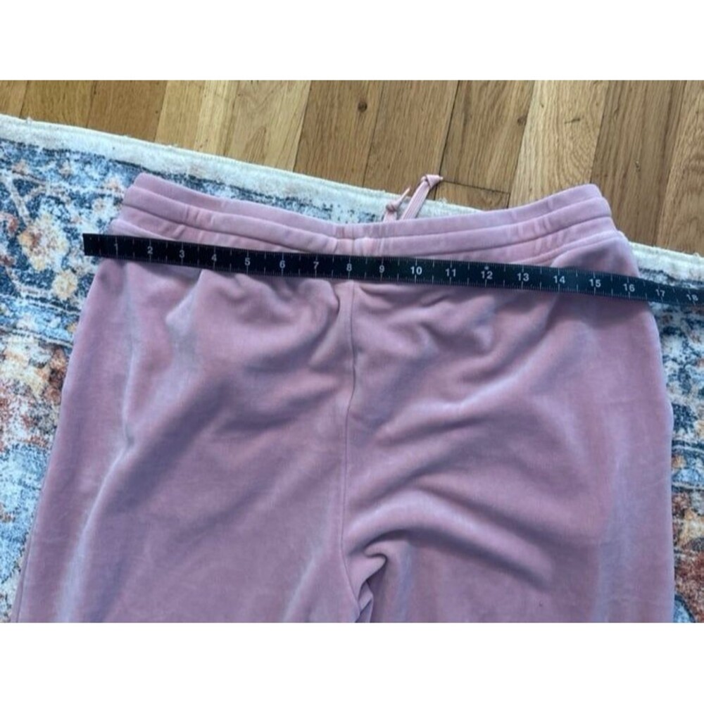 Paris Hilton pink jumpsuit rhinestone sweatpants - Picture 5 of 6